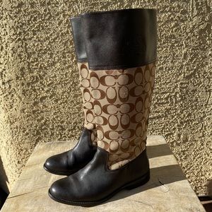 Coach riding boot